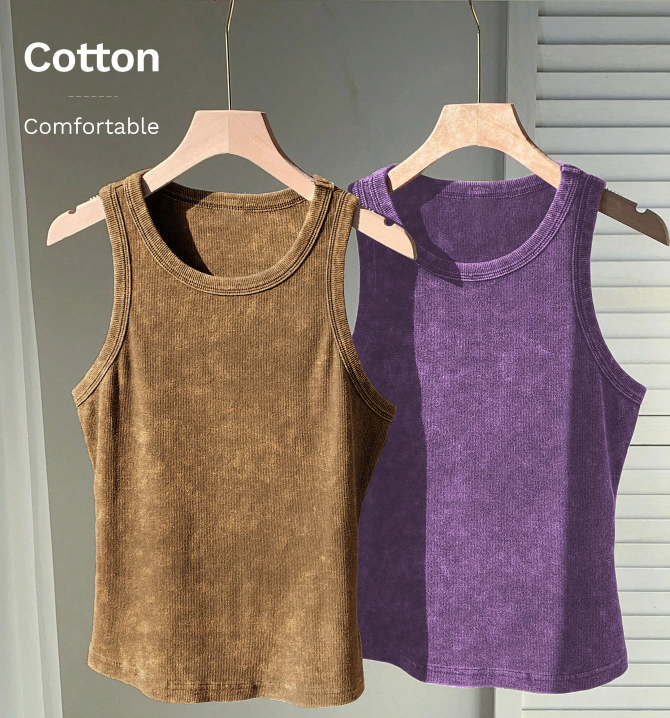 3PCS Set Cotton Camisole Vest Paired Summer Slim Fit Clothing/Simple Versatile Basic Top Breathable Women's Korean Style Tops