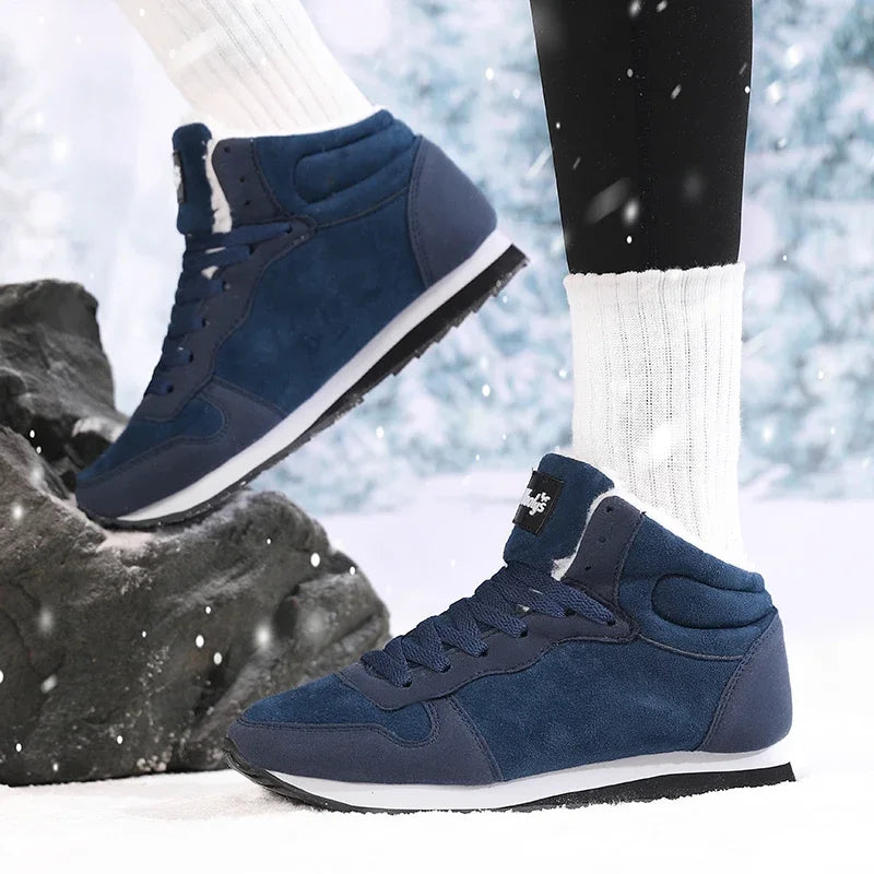 Winter Women Boots Casual Warm Ankle Boots Shoes Sneakers Winter/Plush Fur Woman Footwear Comfortable Platform Snow Boots