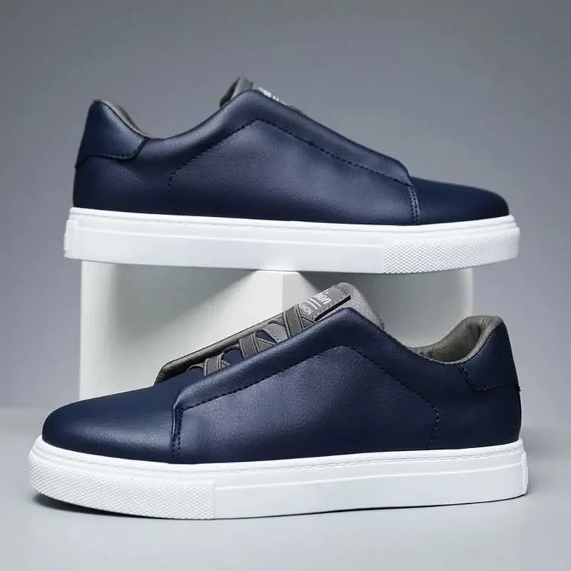 Classic Casual Big Size 48 Fashion White Sneakers Man/Leather Designer Platform Flats Men's Skateboard hot Shoes