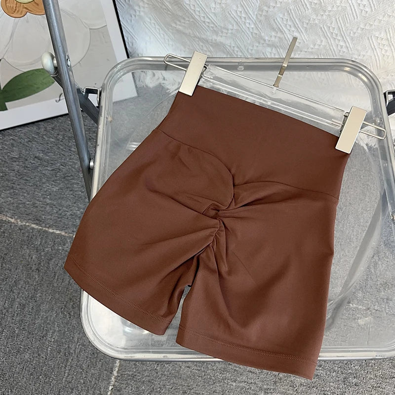 Women Sports Short Yoga Legging Shorts Squat Proof High Waist/Fitness Tight Shorts Quick Drying Cycling Workout Gym Shorts