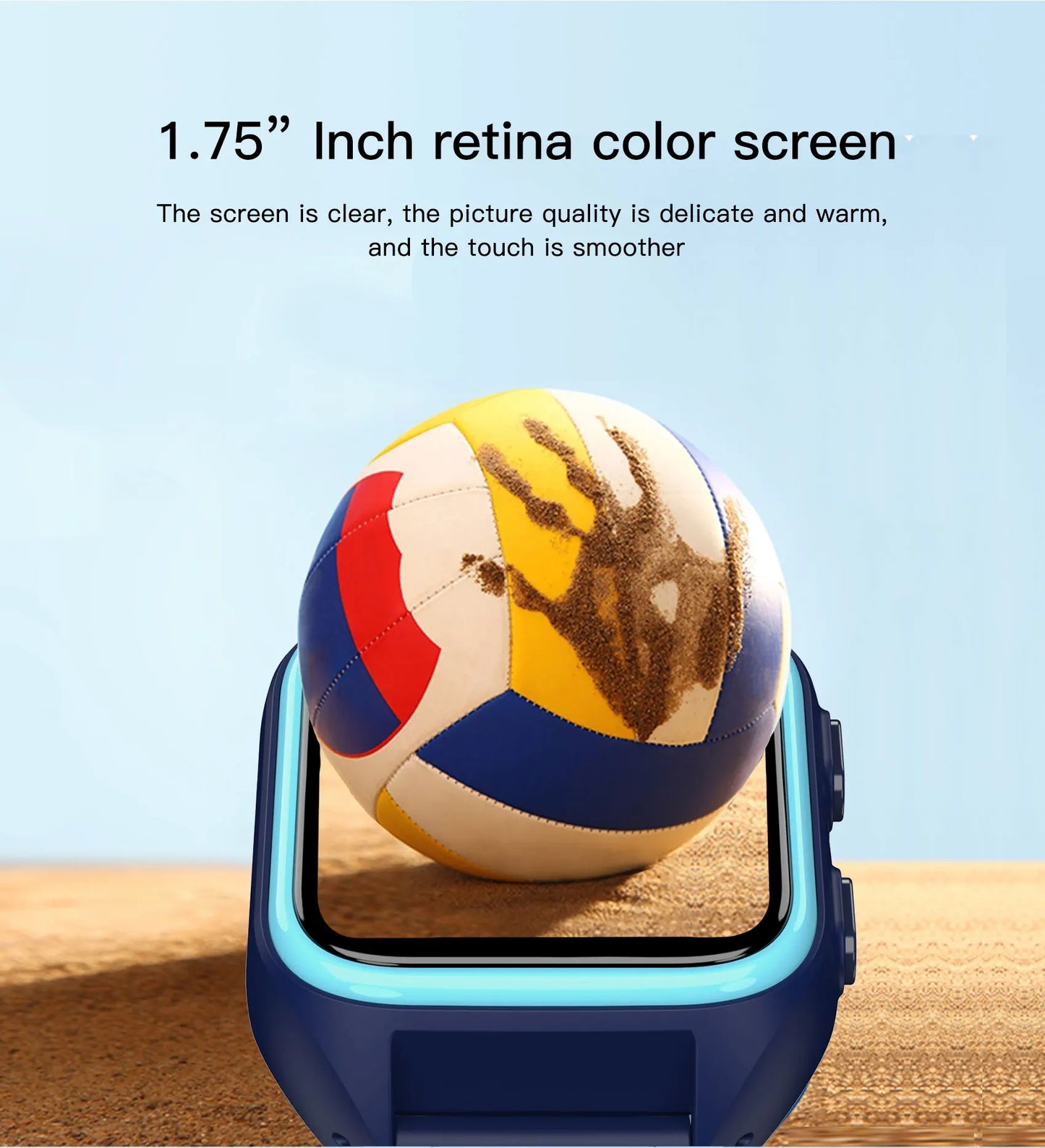 Blackview Z30 Kids Smart Watch Waterproof Video Monitor Tracker/4G Call SOS GPS Location Digital Watches for Children