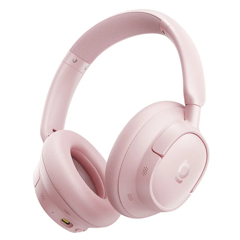 Baseus Bass Wireless Headphones Bluetooth 6.0 98% Noise Canceling/Over Ear Headset Spatial Audio Earphone 80H Time