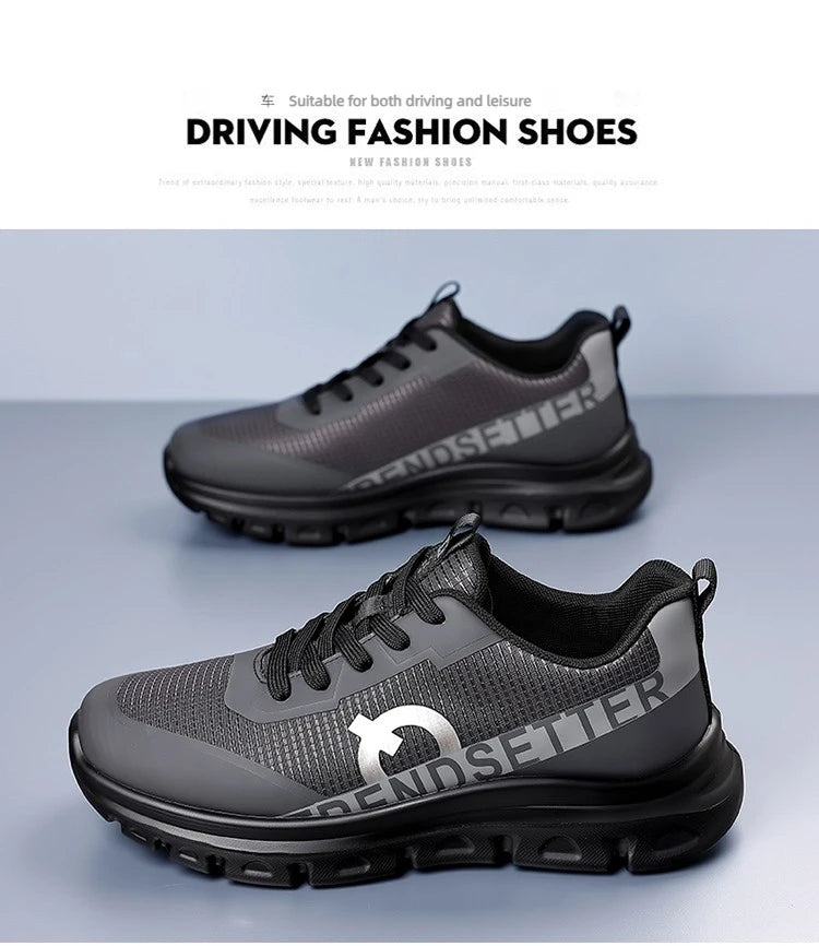 Men Sports Shoes Luxury Casual Sneakers Mesh Running Shoes Summer/Lightweight Platform Fashion Basketball Walking Shoes for Men