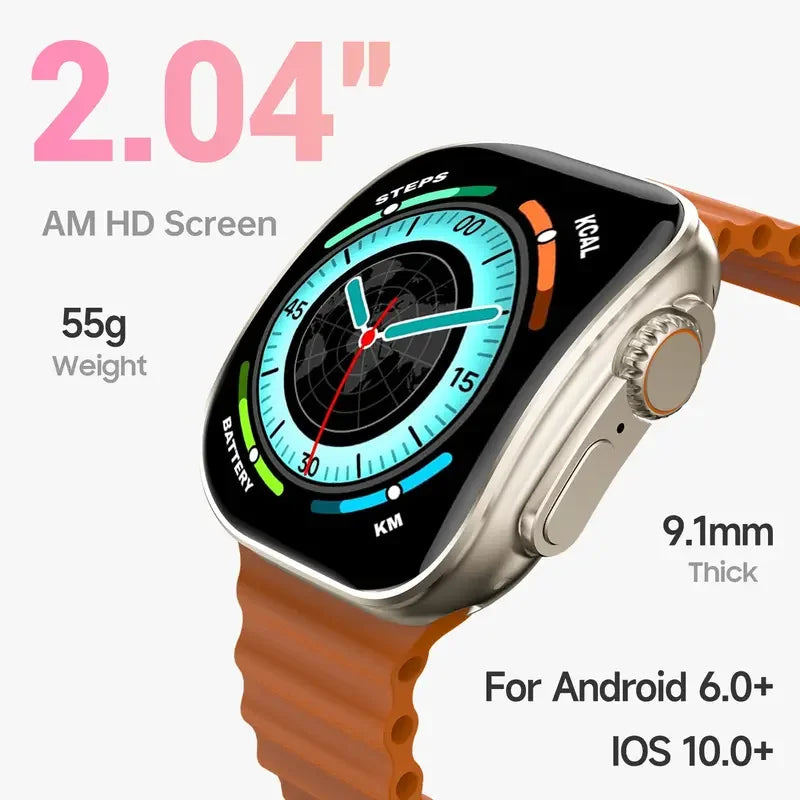 Smart Watch For Women Men, 1.83'' HD Full Touch Screen/Wireless Calling Smartwatch (Answer/Make Call) Activity Tracker 100+ Sport Modes