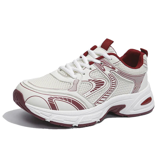 Women's Chunky Platform Sneakers Fashion Non-Slip Shoes/with Durable Rubber Outsole for Stability Comfortable Casual Walking