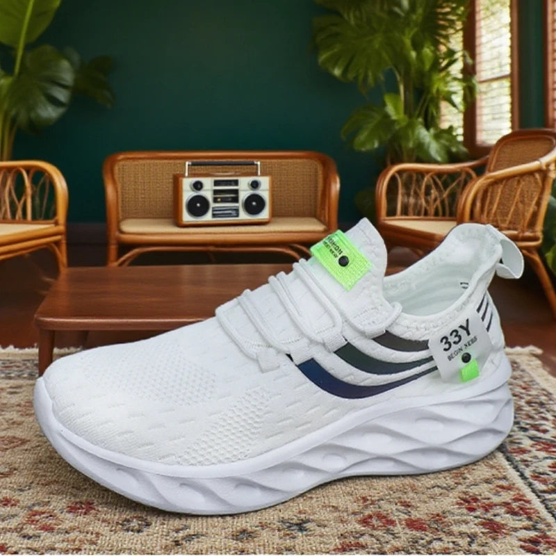 Trending Women Running Shoe New Large Size Women Design Breathable/Height Increasing Sneakers Soft Soled Cushioned Mesh Sneakers