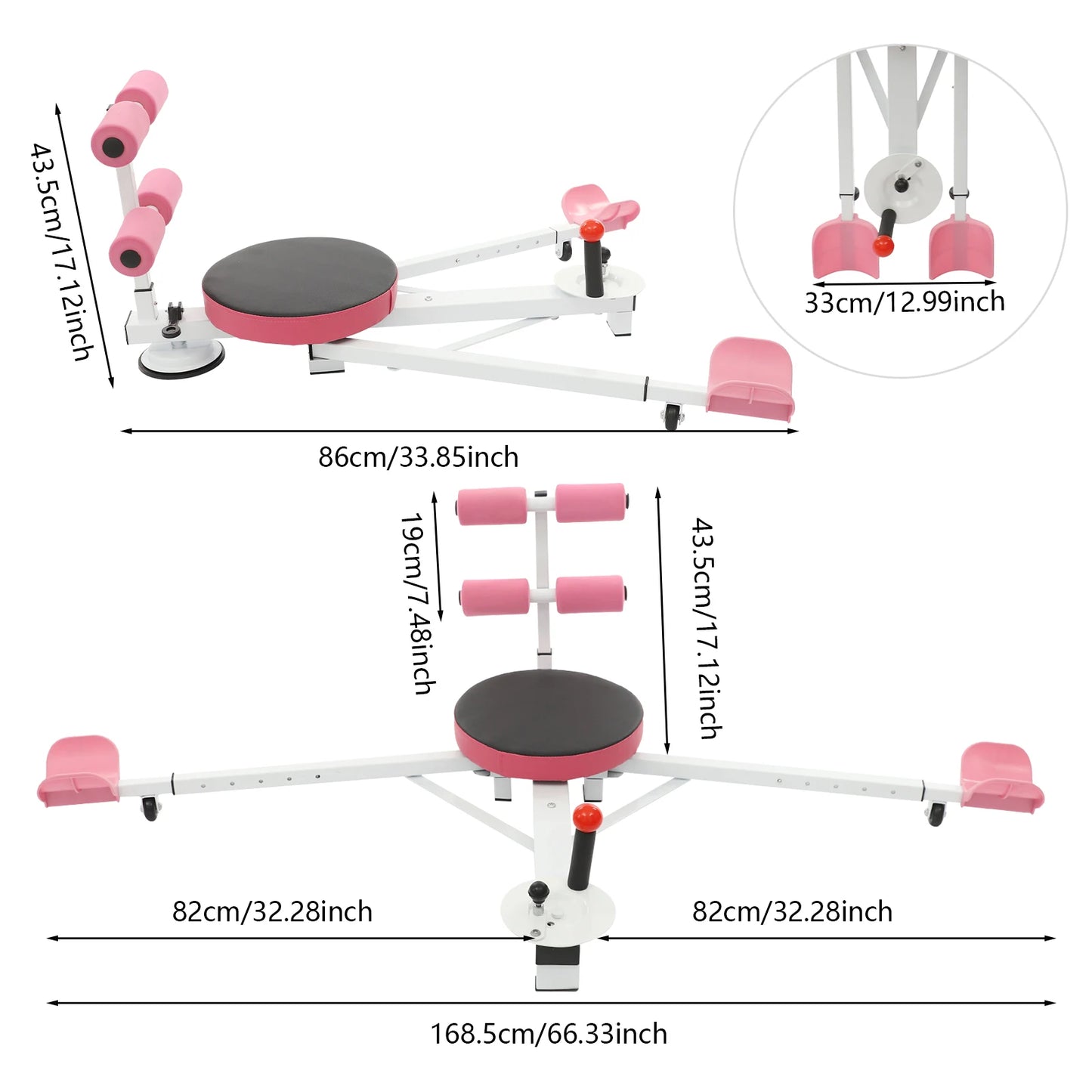 0-180° Leg Split Equipment for Leg Stretching Leg Press Equipment/Leg Stretcher Leg Stretcher Split Equipment 3 Colors