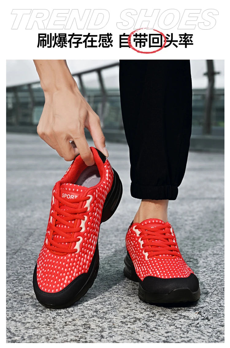 Men's Cushioning Running Shoes EVA Midsole for Shock Absorption/Lightweight & Breathable Mesh Sports Sneakers Gym and Walking