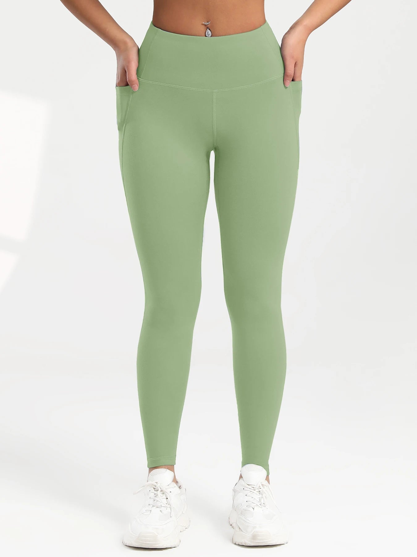 Women Pocket Yoga Leggings Fitness Running High Waist Slim Pants/Push Up Sports Gym Quick Dry Jogging Casual Female Workout Pant