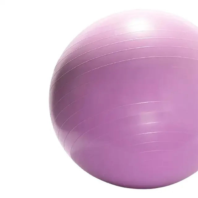 65cm Big PVC Fitness Yoga Ball for Home Gym Pilates/Thickened & Explosion-proof Exercise Equipment for Balance Training