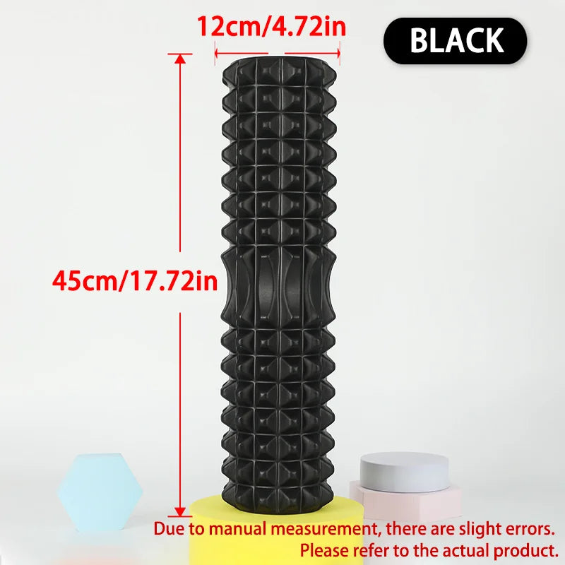 45/30cm Foam Massage Roller Hollow Column Fitness Equipment/for Muscle Massage Physiotherapy and Sports Rehabilitation