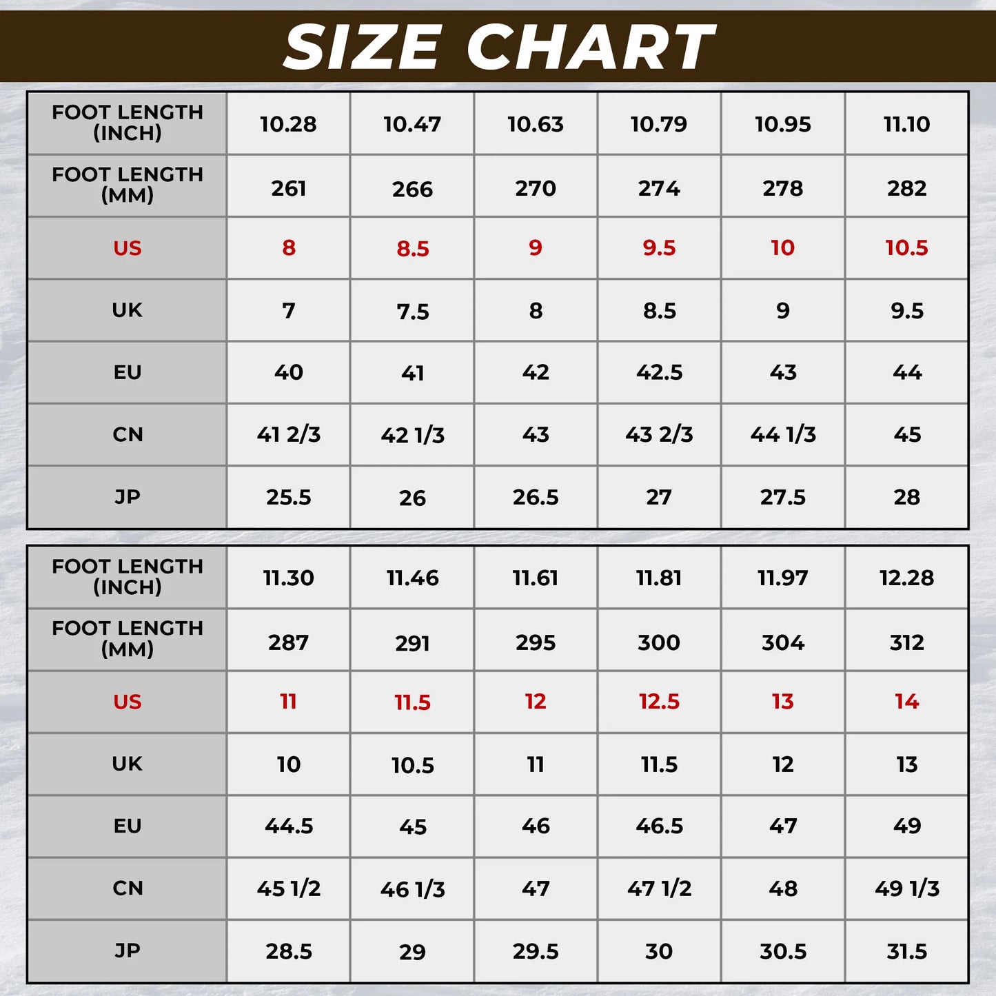 Fittington Snow Boots for Men Winter Boots Wide Fit -15℃ Cold-proof/Warm Thick Lined Outdoor Hiking Shoes Men's Winter Footwear