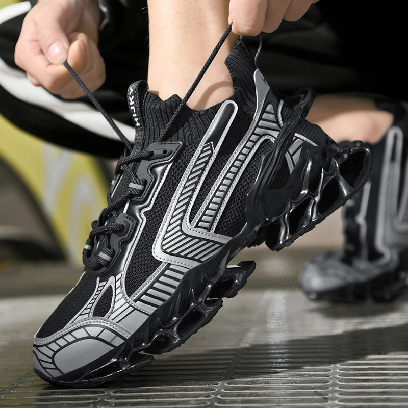 Men's Casual Sneakers Breathable Luxury Trainer/Race Shoes Fashion Loafers Running Loafers Male Sneakers