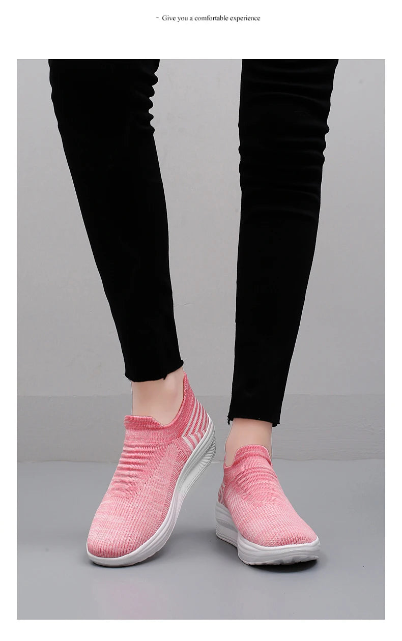 Shoes for Women Spring Autumn Breathable Fashion Platform Sneakers/Women Casual Women Shoes Loafers Walking