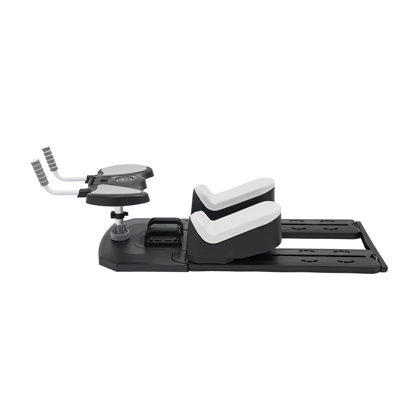 Multifunctional Full Body Trainer, 6-in-1 Core Strength Trainer/Leg Back Exerciser with Timer for Small Home Gym Work Out Machine