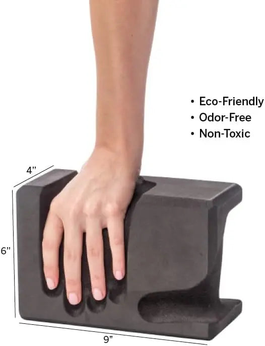 Yoga Blocks 2 Pack Hand-Shaped Blocks/Enhances Comfort Stability EVA Foam Accessories Set