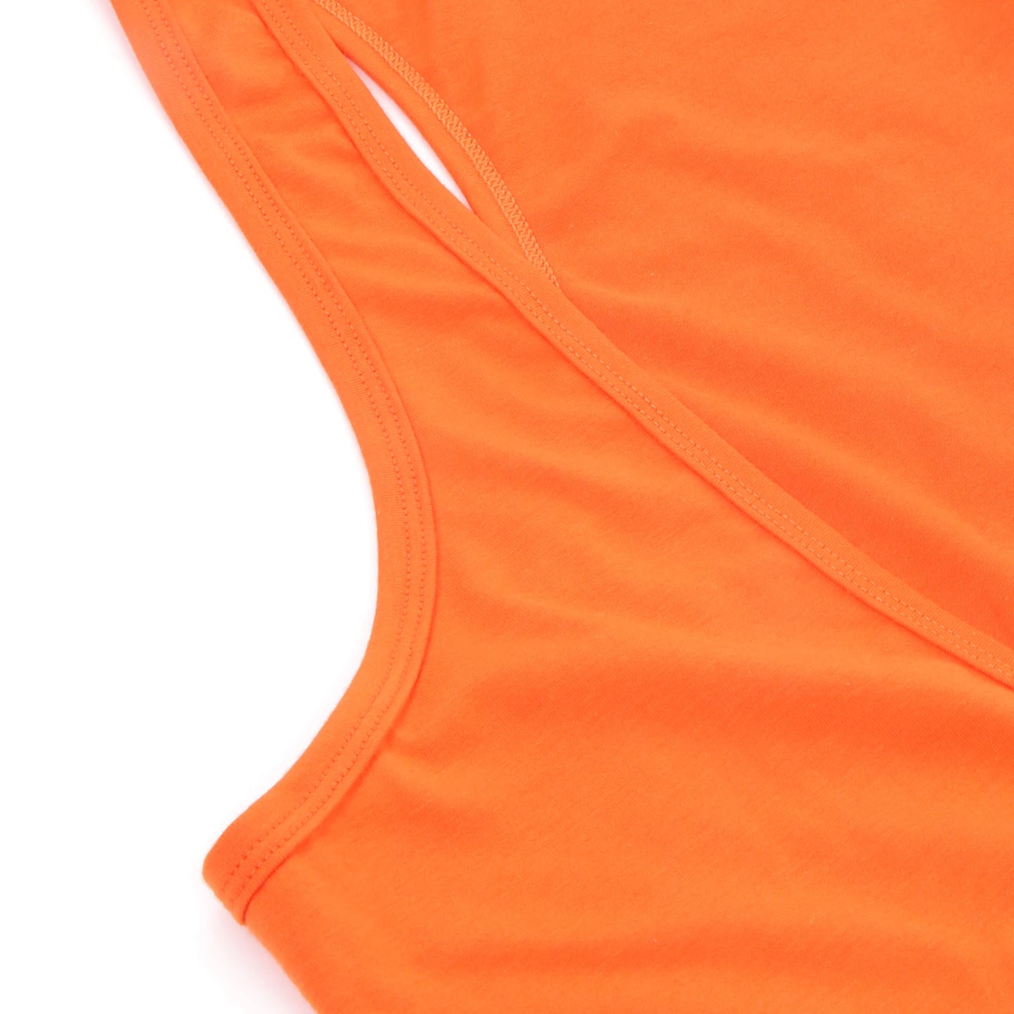 Casual Vest Men's Tank Top Man Deep V-neck Sexy Sleeveless Tops/T-Shirt Muscle Workout Bodybuilding Singlet Dopamine Color
