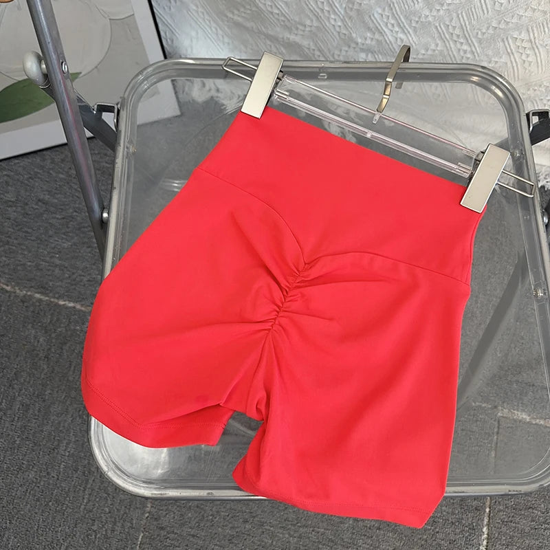 Women Sports Short Yoga Legging Shorts Squat Proof High Waist/Fitness Tight Shorts Quick Drying Cycling Workout Gym Shorts