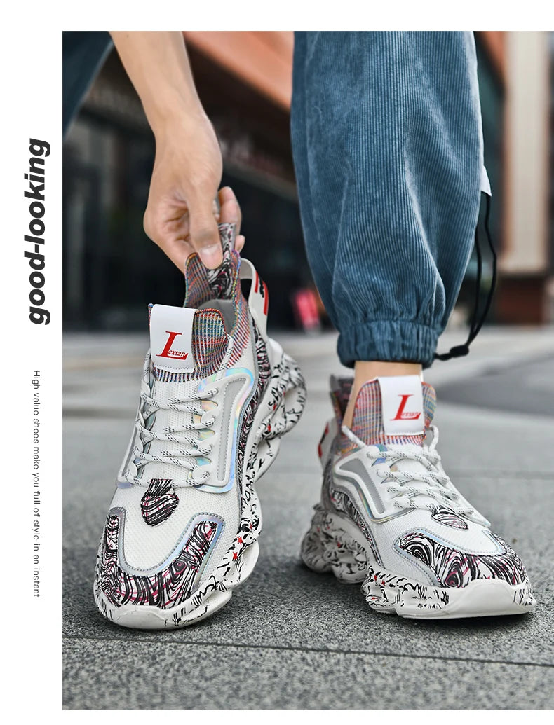 Shoes men Sneakers Male casual Men's Shoes tennis Luxury shoes Trainer/Race Breathable Shoes fashion running Shoes for men