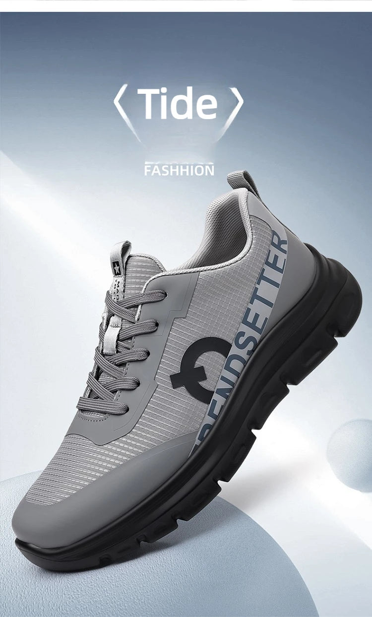 Men Sports Shoes Luxury Casual Sneakers Mesh Running Shoes Summer/Lightweight Platform Fashion Basketball Walking Shoes for Men
