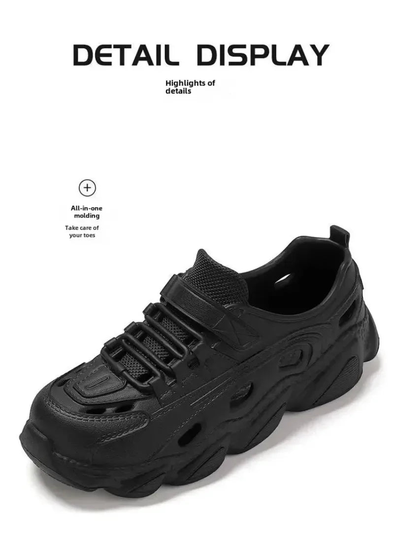 Trendy Men's Sandals Outdoor Wear Thickened Anti-slip Wear-resistant/Fashion EVA Clog Shoes Wholesale