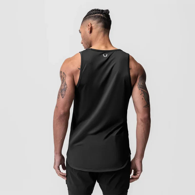 Men's Summer Casual Clothing Breathable Sport Basketball/Tank Top Gym Fitness Workouts Quick Dry Sleeveless Shirts Running Vest