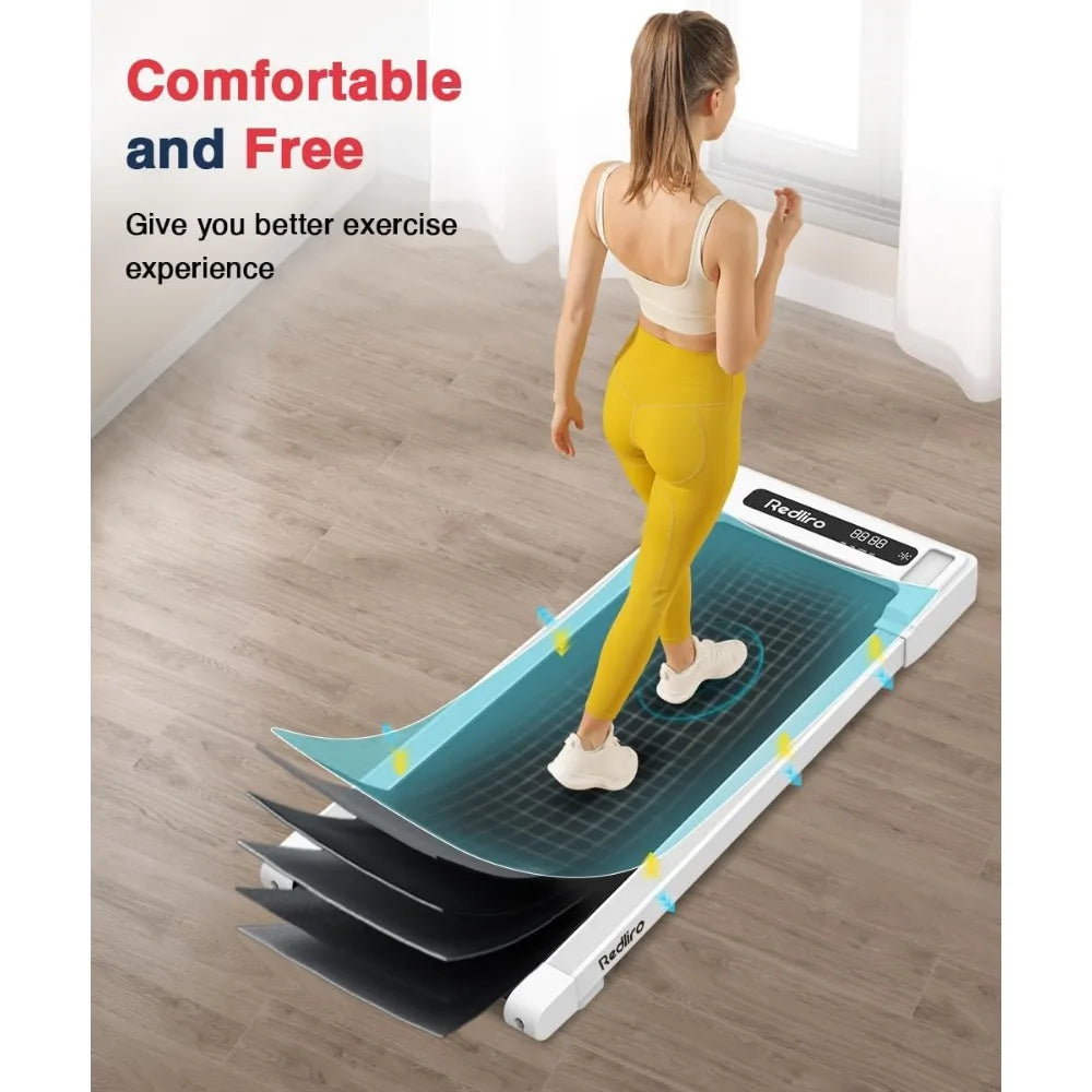 Walking Pad Treadmill Under Desk/Portable Mini Treadmill with Remote Control