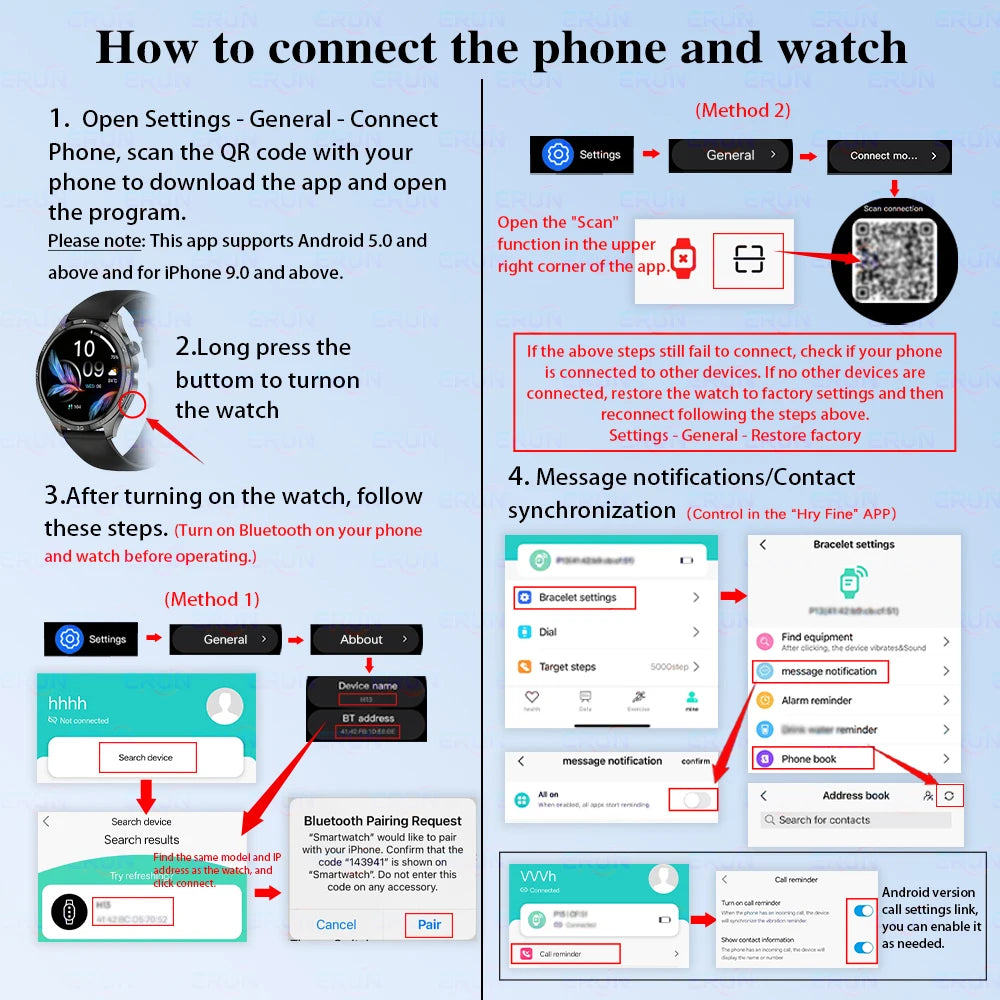 2026 Fashion Sports Smartwatch | USB Charging, TFT Screen/Rechargeable Battery Father's Day/Teacher's Day Wireless