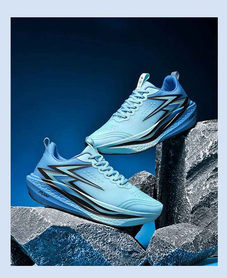 Men Running Shoes Speciality Marathon Sports Shoes Breathable/Lightweight Carbon Board Women's Trend Athletic Sneakers