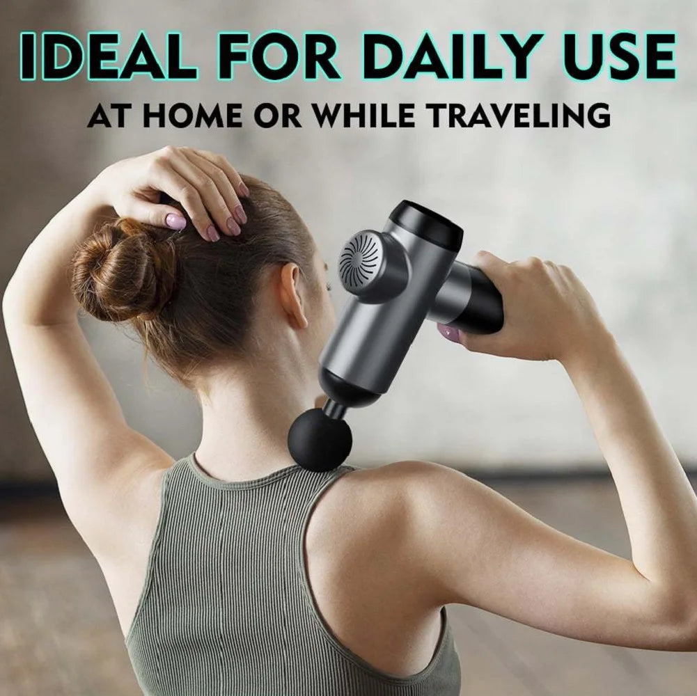 Professional Massage Gun with 8 Attachments Deep Tissue/Muscle Massager for Pain Relief and Relaxation