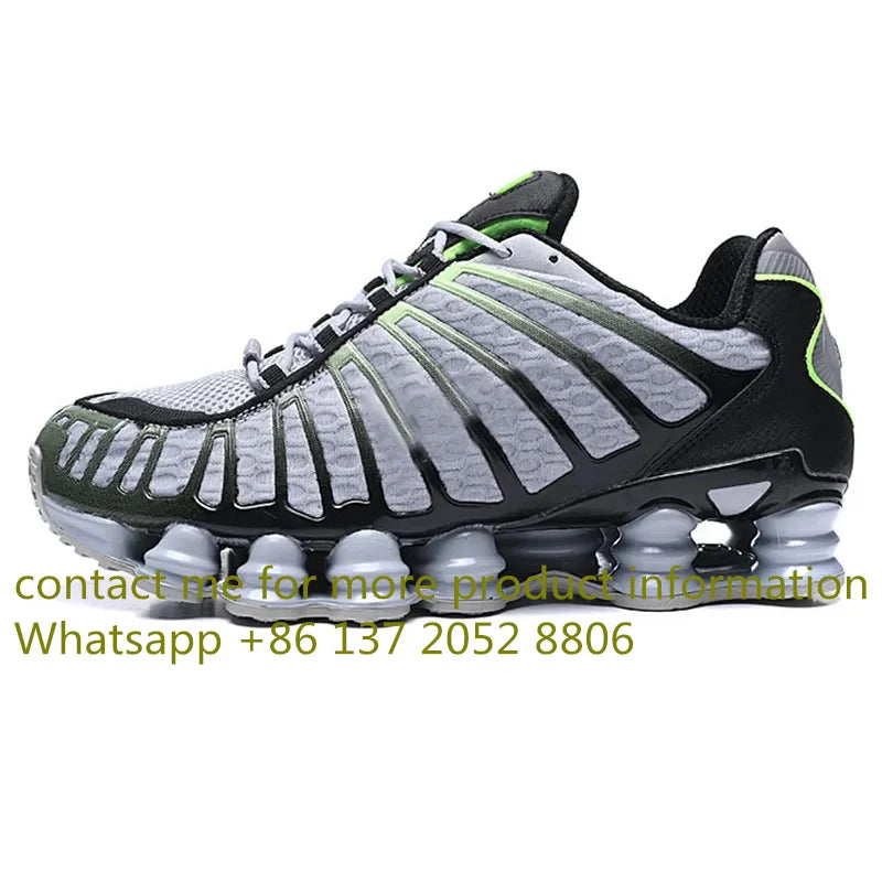 Hot Max Shoe TL 1308 Column Men's Black Gold comfortable/Cushion Outdoor Sports Running Shoes Size 40-45