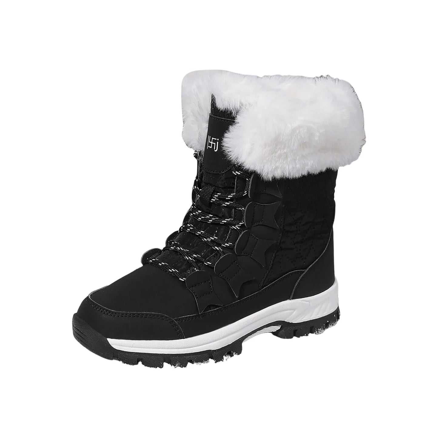 Women Shoes For Cold Weather Snow Boots Female Winter Padded/Thickened New Northeast Cotton Shoes Non Slip Outdoor