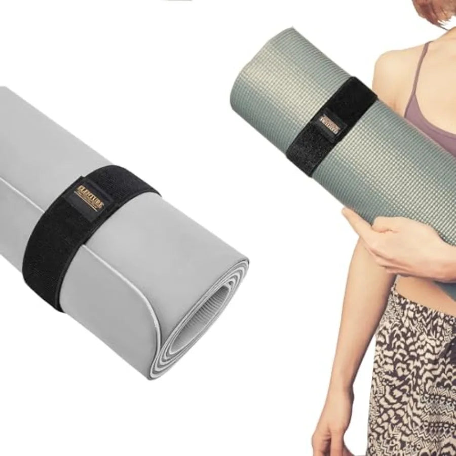 Adjustable Heavy-Duty Yoga Mat Strap Elastic Bungee Wrap Organizer/for Workout Exercise and Pilates Mat Storage
