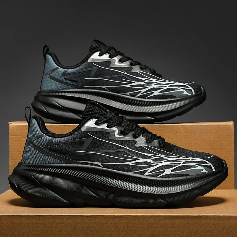 Men's Casual Comfortable and Fashionable Sneakers Fabric Lining/Durable Non-Slip Outer Soles Suitable for Running Fitness