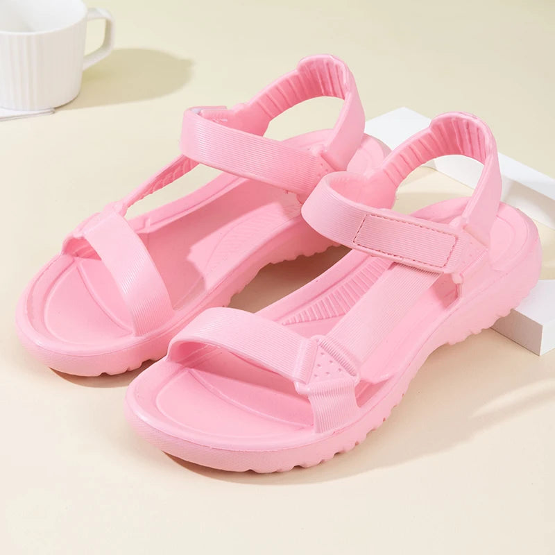 Women's Sandals Fashion Trend Anti-slip Wear-resistant Lightweight/EVA Flat Sandals for Women Outdoor Beach Shoes for Women