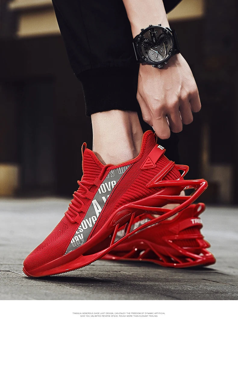 Casual Breathable Men's Sneakers Luxury Trainer Race Shoes/Fashion Running Tennis for Men