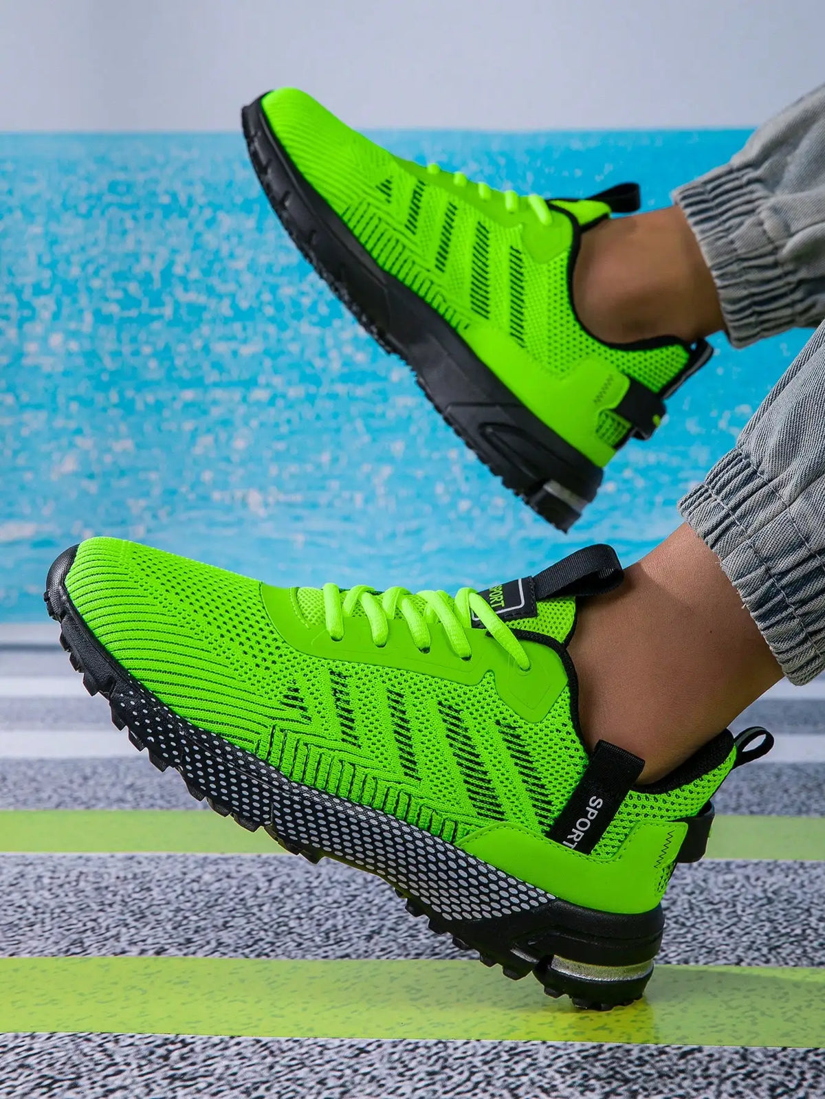 Men's Casual Sporty Sneakers/Minimalist Design Running Shoes For Active Wear