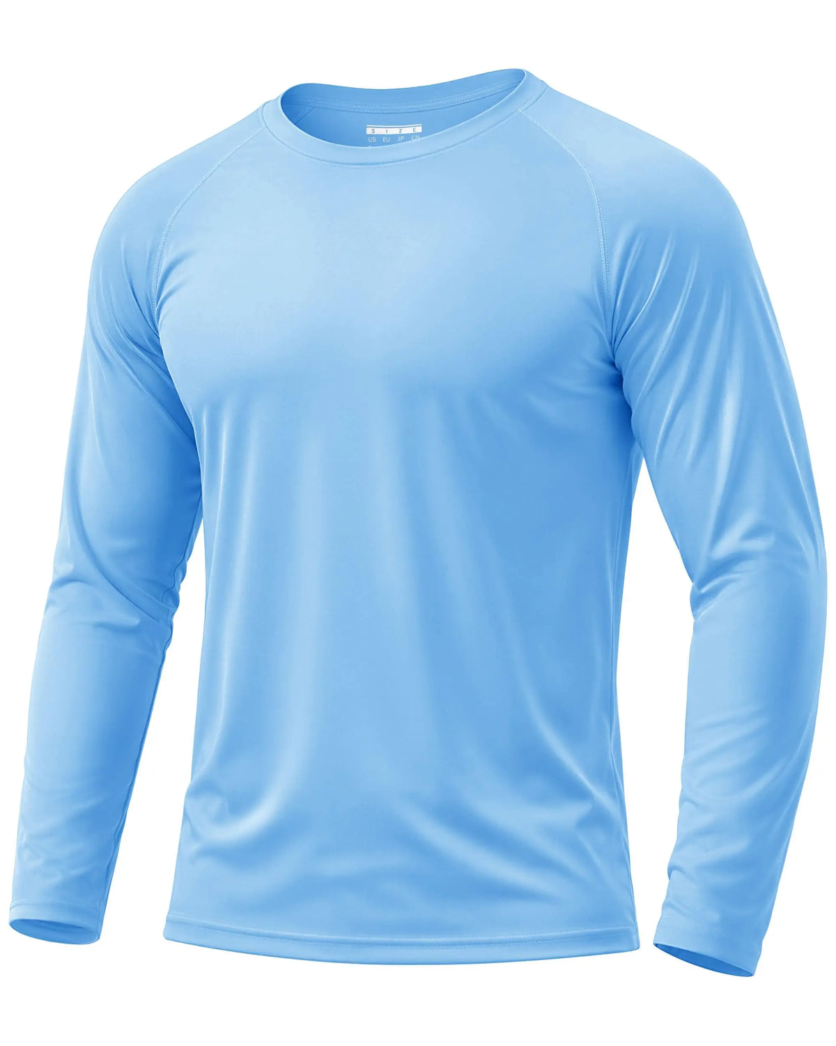 Men's Sun Protection Shirt UPF 50+ Long Sleeve/Quick Dry Performance T-Shirt for Running Workout Golf