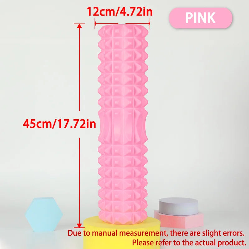 45/30cm Foam Massage Roller Hollow Column Fitness Equipment/for Muscle Massage Physiotherapy and Sports Rehabilitation