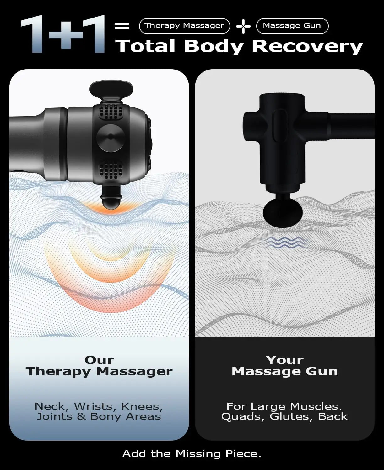 Mini Handheld Massage Gun Deep Tissue Percussion Massager for Neck/Back Shoulders Travel Size Portable Muscle Recovery Tool