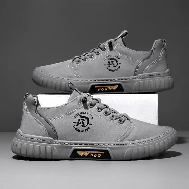 Summer canvas shoes for men trendy sneakers for men/casual thin style breathable lazy one-piece anti-odor