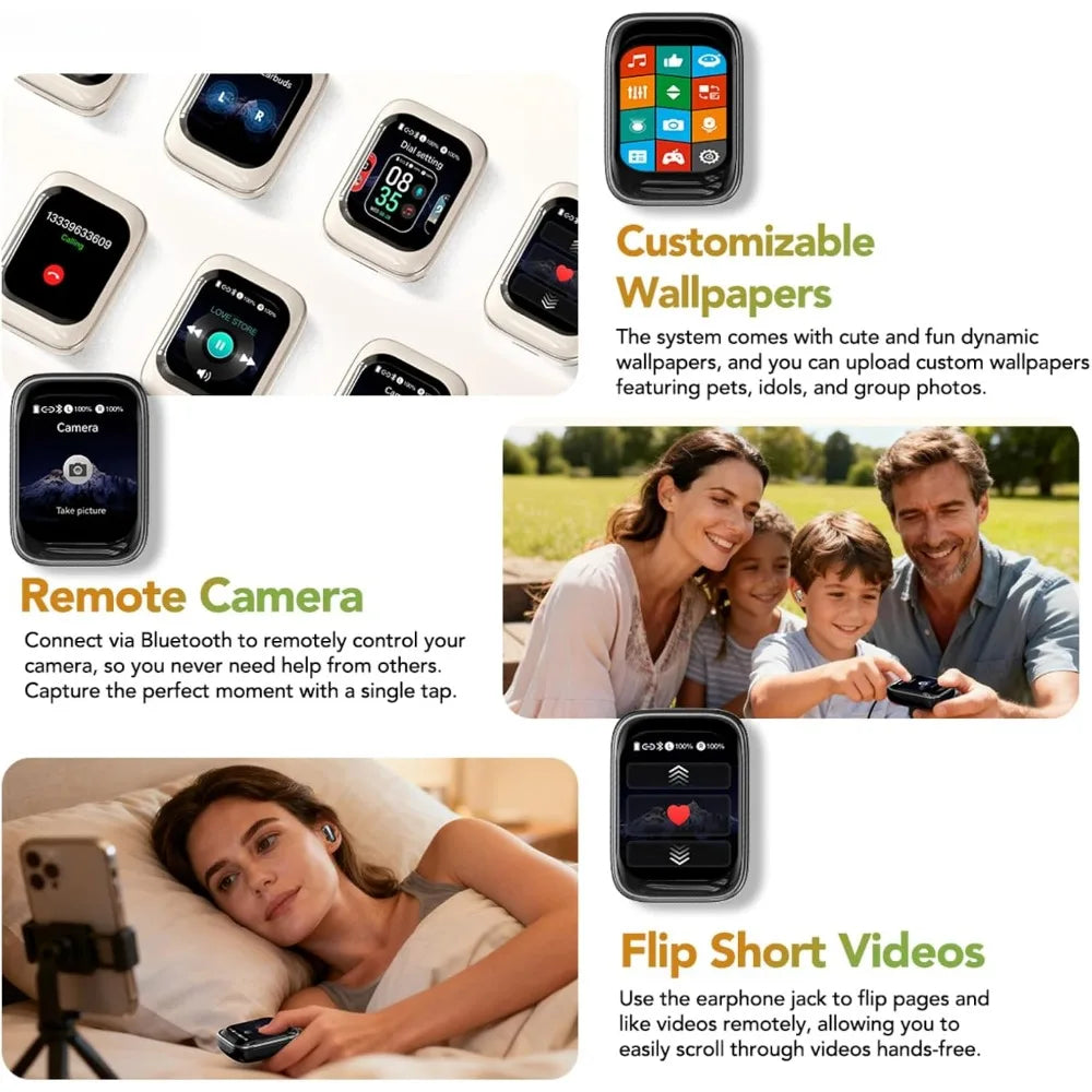 Real-Time Language Translator Earbuds Wireless Headphones/with Touch Screen Bluetooth Earphones for Travel and Learning
