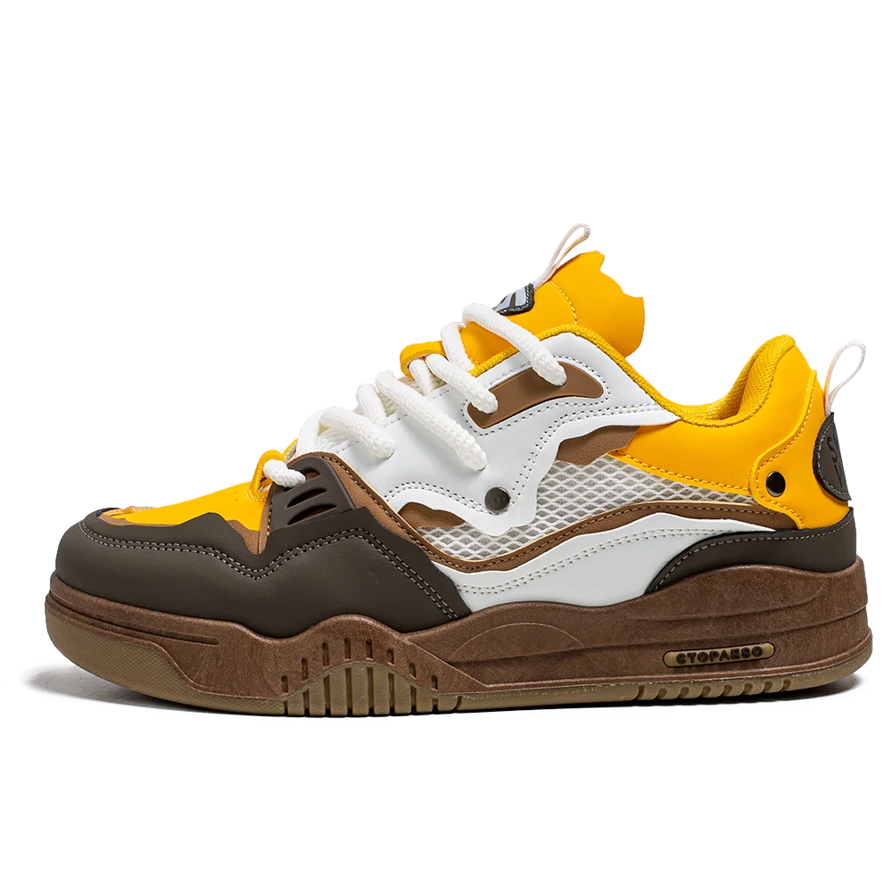 Men's shoes four seasons of the new style students/retro platform leisure sports shoes