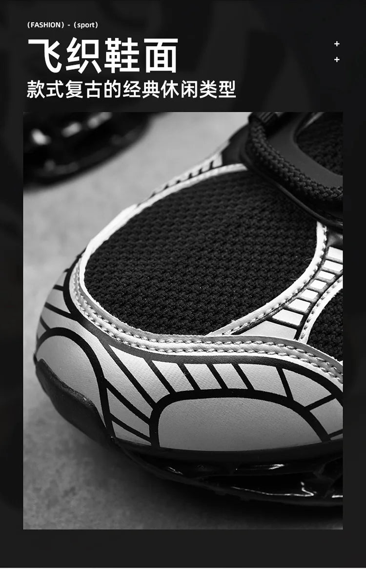 Men's Casual Sneakers Breathable Luxury Trainer/Race Shoes Fashion Loafers Running Loafers Male Sneakers