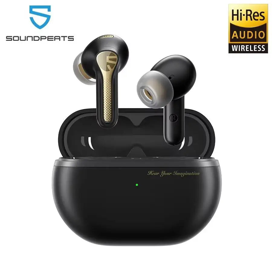 SoundPEATS Capsule3 Pro+ Wireless Earphones Adaptive/ANC Bluetooth Headphones Hi Res HiFi Stereo Sound with Speaker,LDAC
