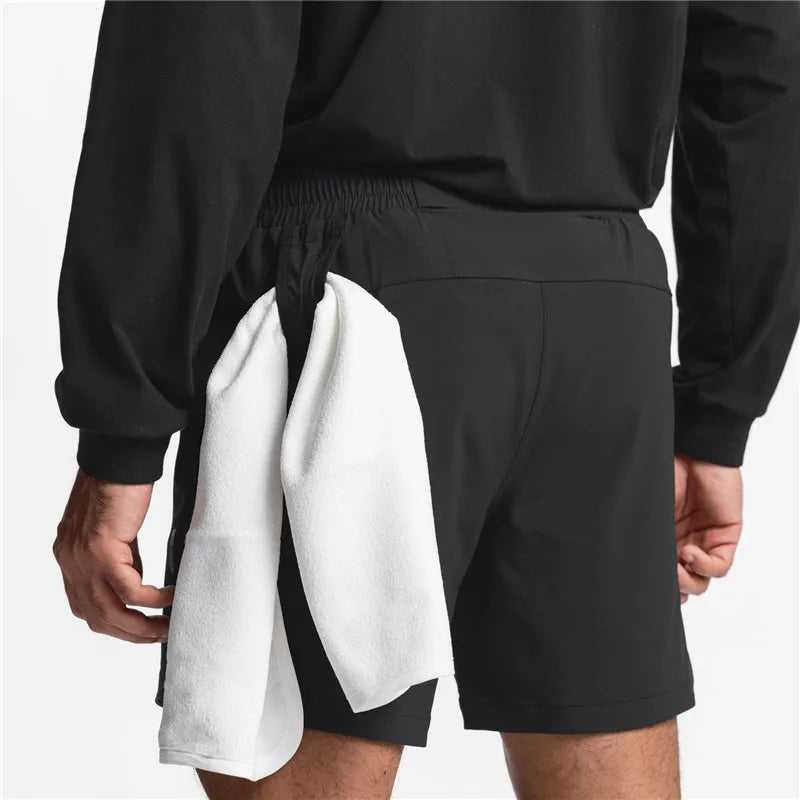 NEW Summer Running Shorts Men Sports Jogging Fitness Shorts/Quick Dry Men's Gym Men Shorts Gyms Short Pants For Men