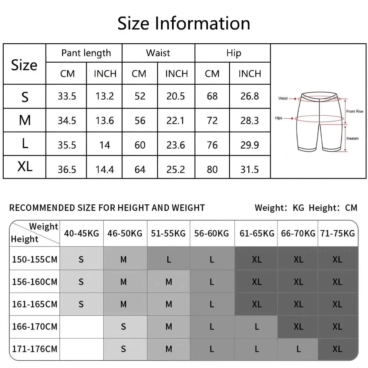 Hearuisavy Women Summer High Waist Shorts with Pockets/Quick Dry Yoga Cycling Gym Workout Sports Bottoms