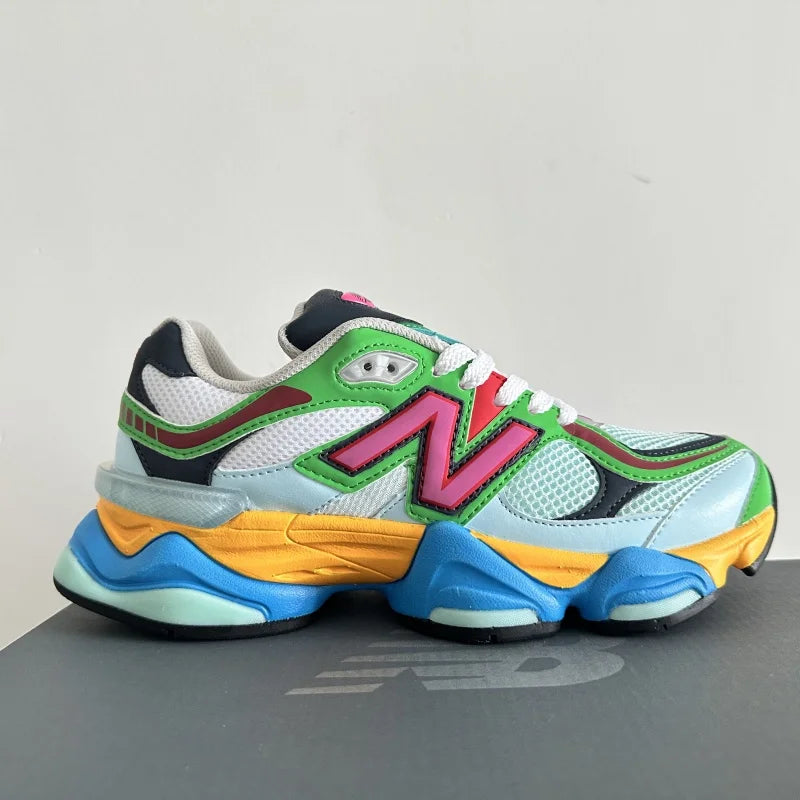 2026 New running shoes Breathable and women's 9060 casual shoes couple mesh retro sneakers
