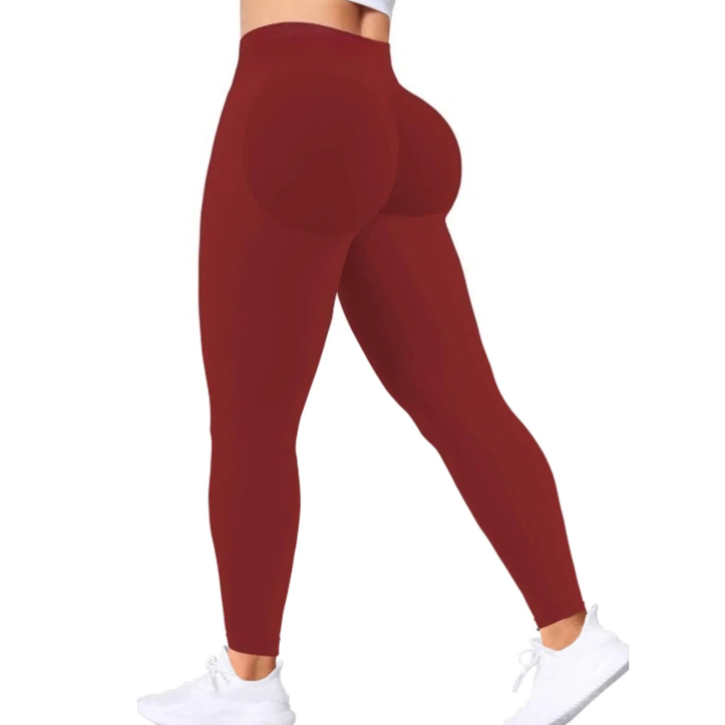 Seamless Women Solid Waist Yoga Pants Three-section Waist Sexy Hip-lifting/Tight Sports Pants Fitness Exercise Yoga Pants