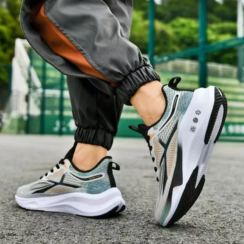 Cheap Summer Men Breathable Sport Shoes Professional No Slip/Damping Men Running Sneakers Luxury Tennis Training Shoes